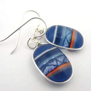 MOMO Glassworks, Wire Wrapped Earring