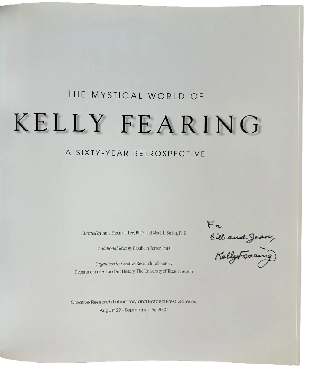 Book, The Mystical World of Kelley Fearing, Signed 1st Edition (2002, Softcover)