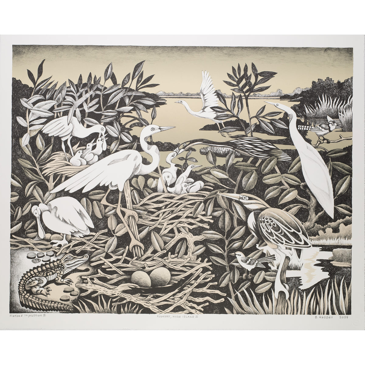 Hassell, Billy, Rookery, High Island II, 2024