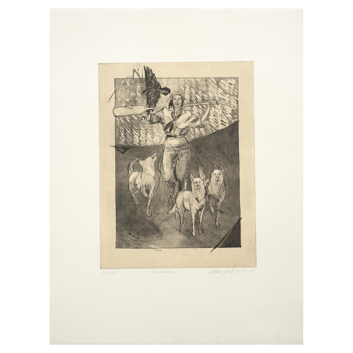 Howell-Sickles, Donna, Oar Woman, 1996