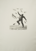 Terrorists Juggling Plates, Robert Levers, 1998