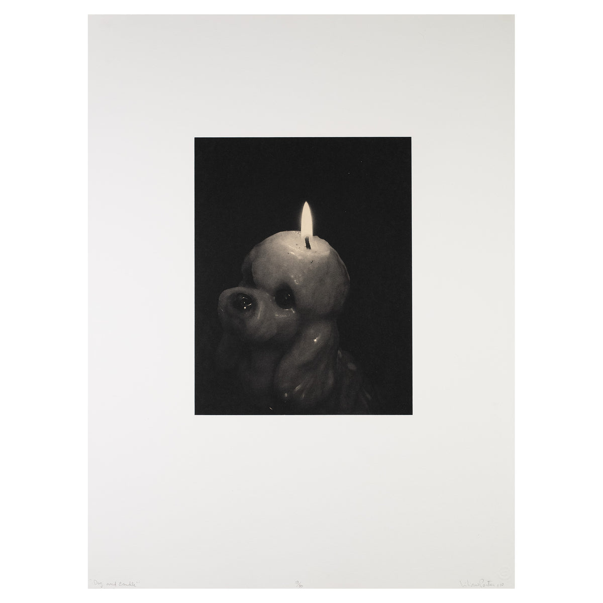 Porter, Lilliana, Dog and Candle, 2010