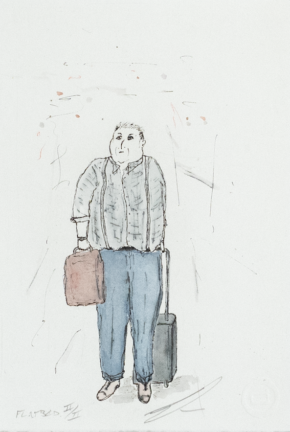Smith, Darden, Man with Suitcase, 2020