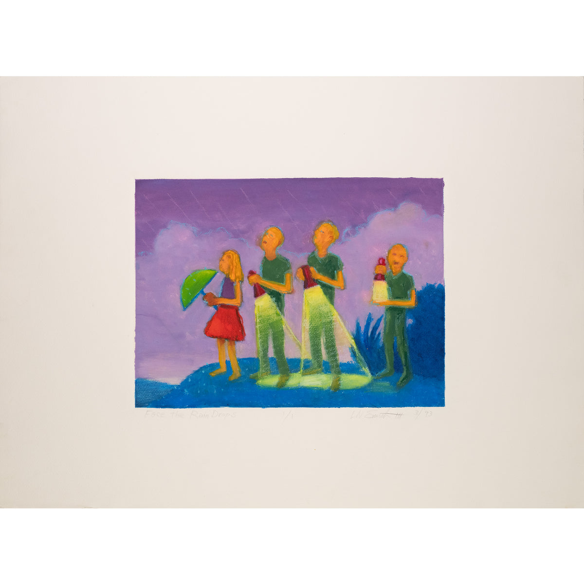 Smith, Lee N, Face the Raindrops, 1993