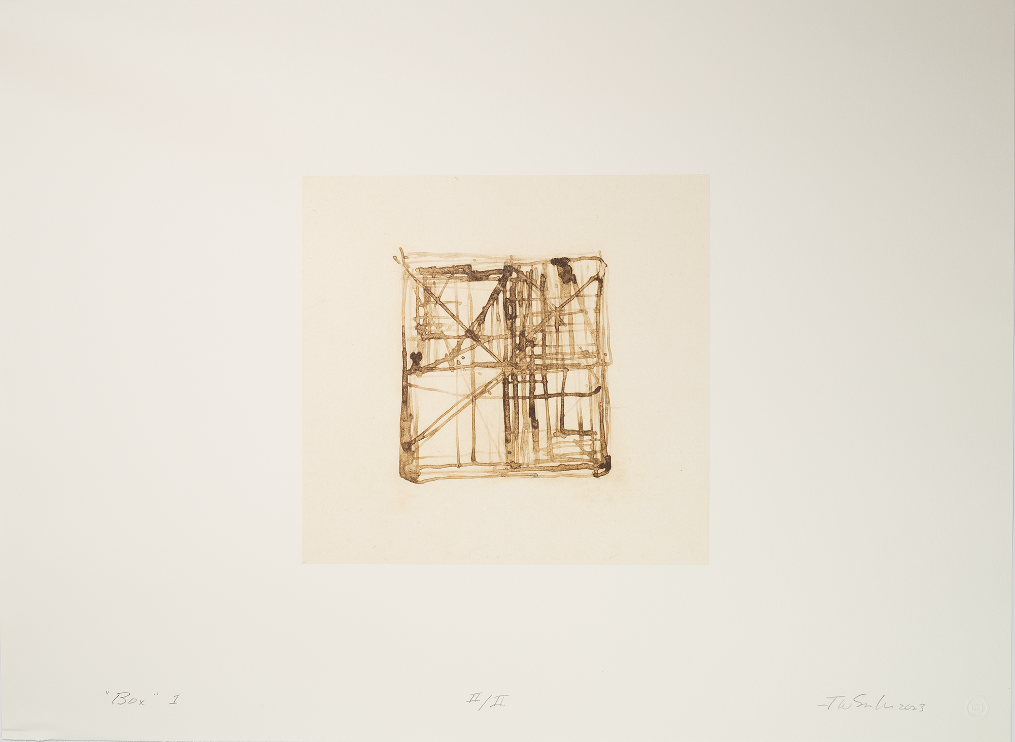 "Box" 1, James Surls, 2023