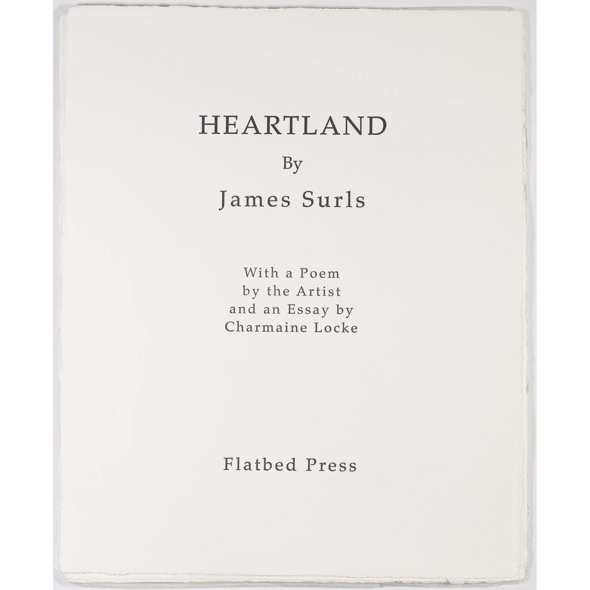 Surls, James, Heartland (full suite), 2006-2008