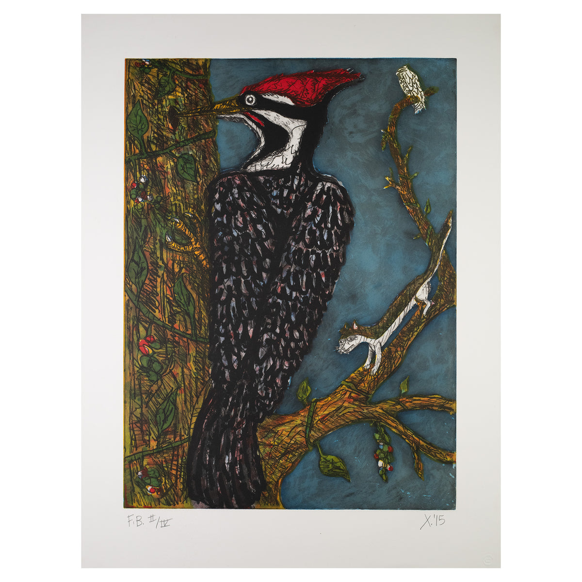 Tolbert, Frank, Pileated Woodpecker, 2015 (Copy)