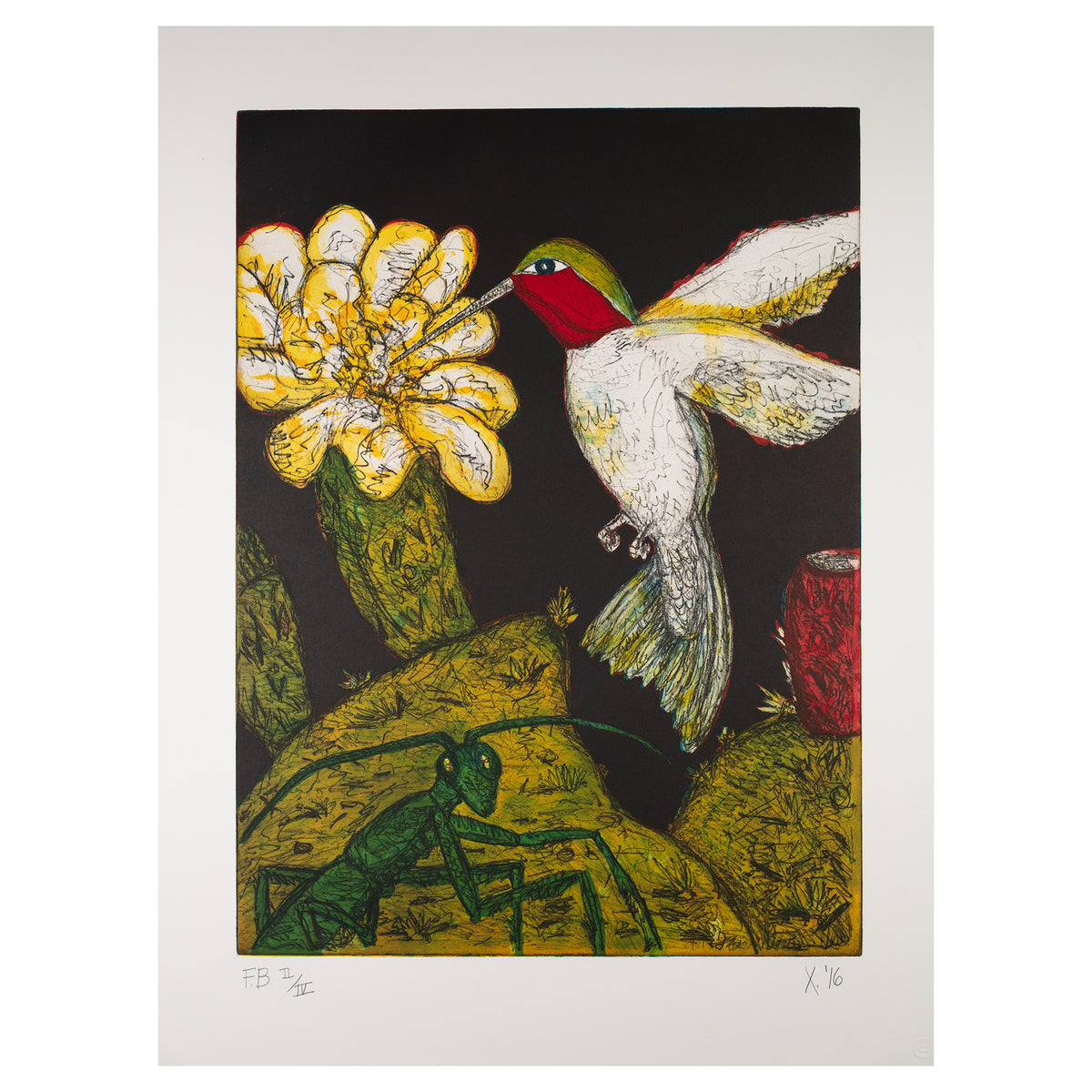 Tolbert, Frank, Ruby Throated Hummingbird, 2015
