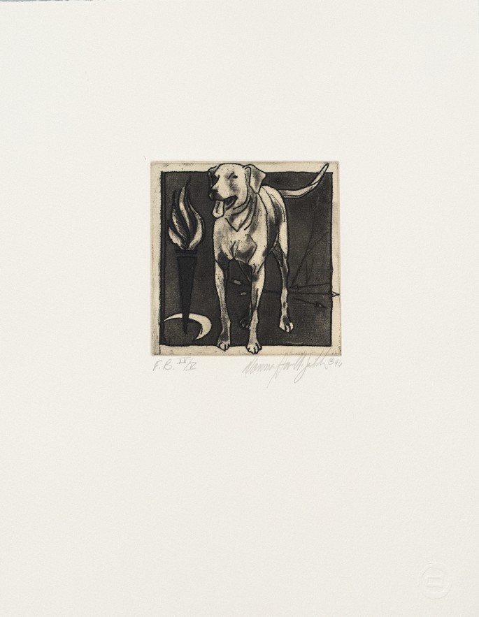 Howell-Sickles, Donna, Torch Dog, 1996